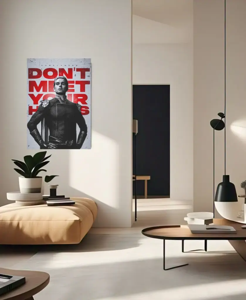 Homelander The Boys wall poster