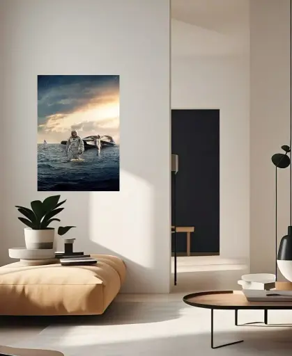 Interstellar wall poster